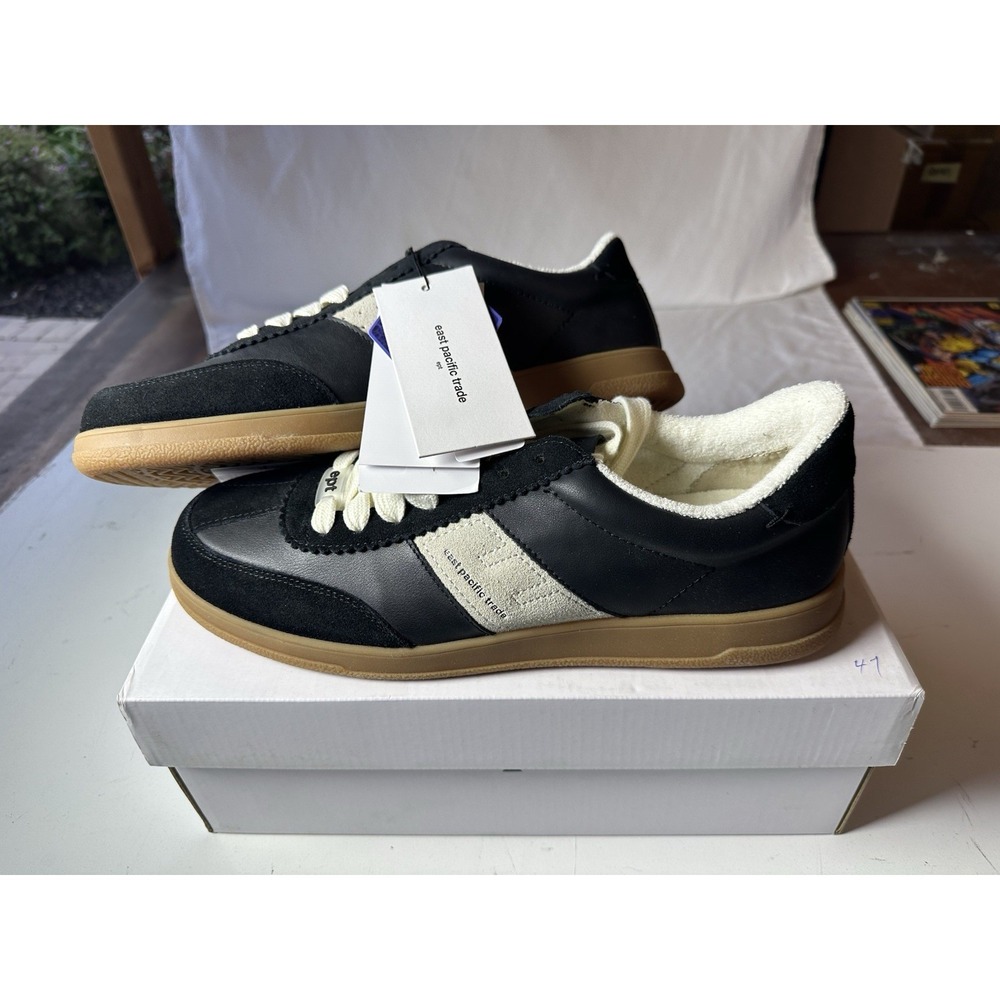 East Pacific Trade Black Santos Black Gum New 12M 45EU (AA)